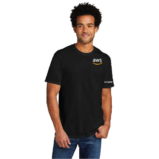 Port & Company Black Tri-Blend Tee - AGIS